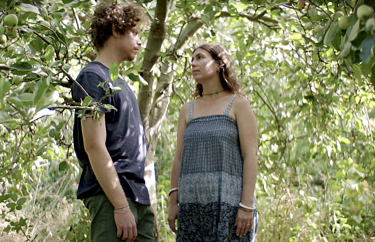 Adam and Eve under the apple tree