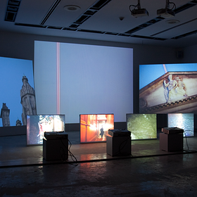 The Golden City installation in Istabul
