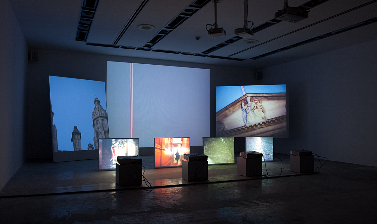 Golded City installation at Akbank Gallery, Istanbul