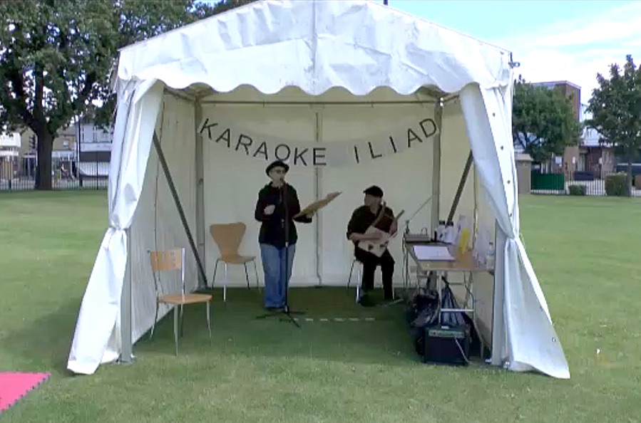 Karaoke Iliad at Village Green Festival