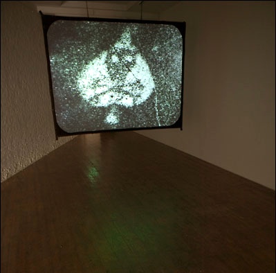 Facing Medusa installation